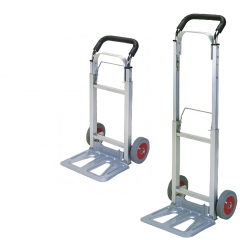 Telescopic aluminum hand truck