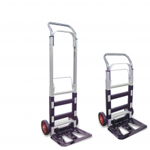 Telescopic aluminum hand truck