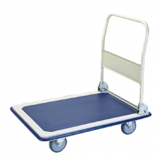 Folding platform trolley